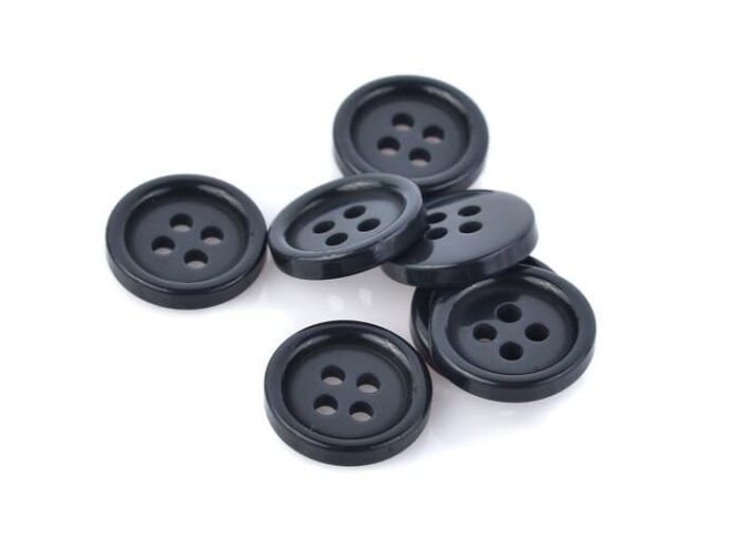 Botões pretos